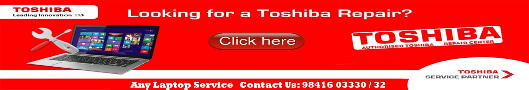 Toshiba Laptop Service Center in Chennai